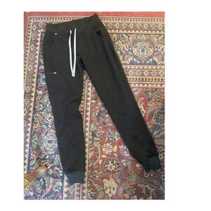 Figs Small/Tall Zamora Jogger Scrub Black